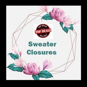 Sweater / Coats/ Scarf / Shawl / Silver / Bronze Victorian Clips